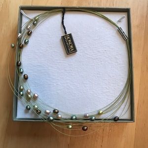 Honora fresh water pearl necklace.