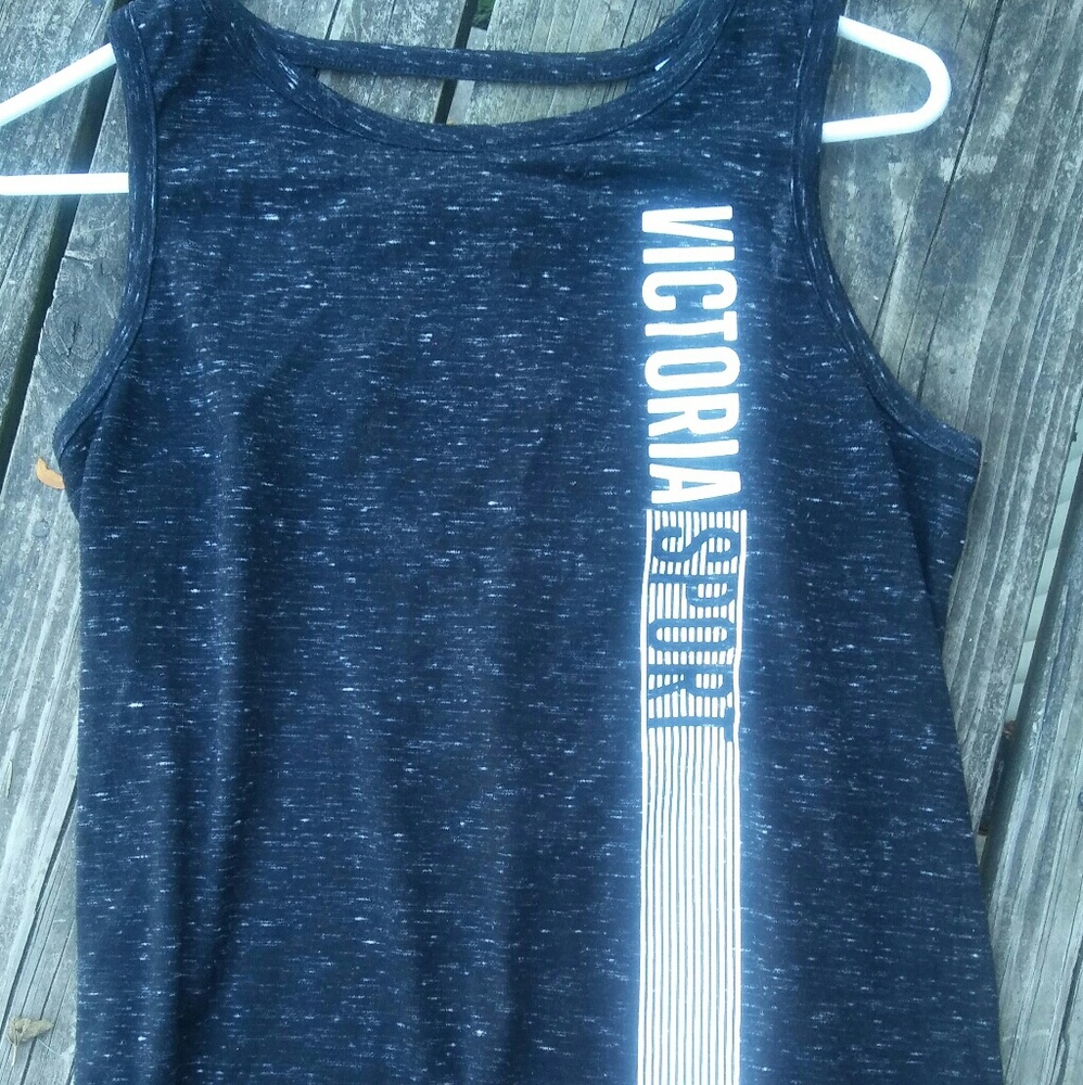 SOLD! Dark gray Victoria's Secret tank top