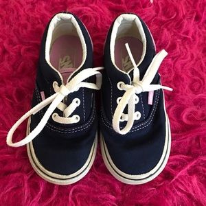 Blue/purple girls vans