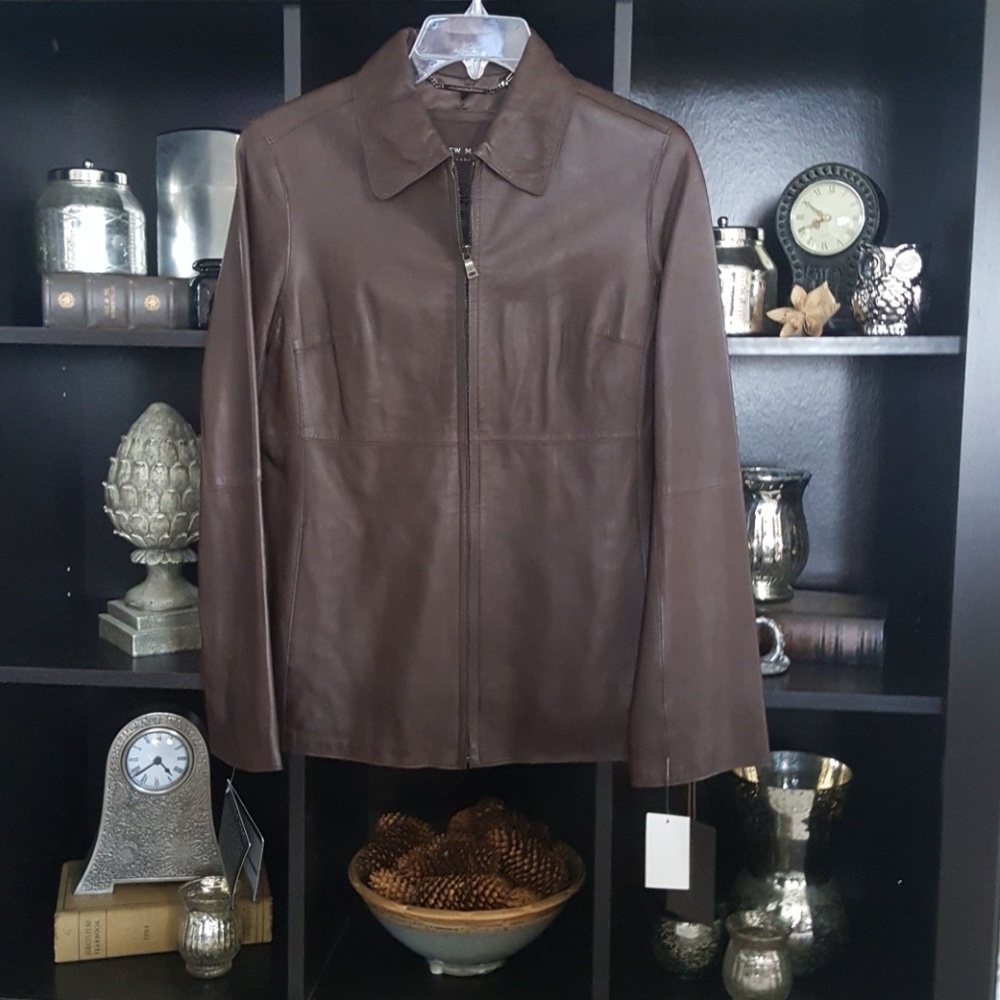 Leather jacket