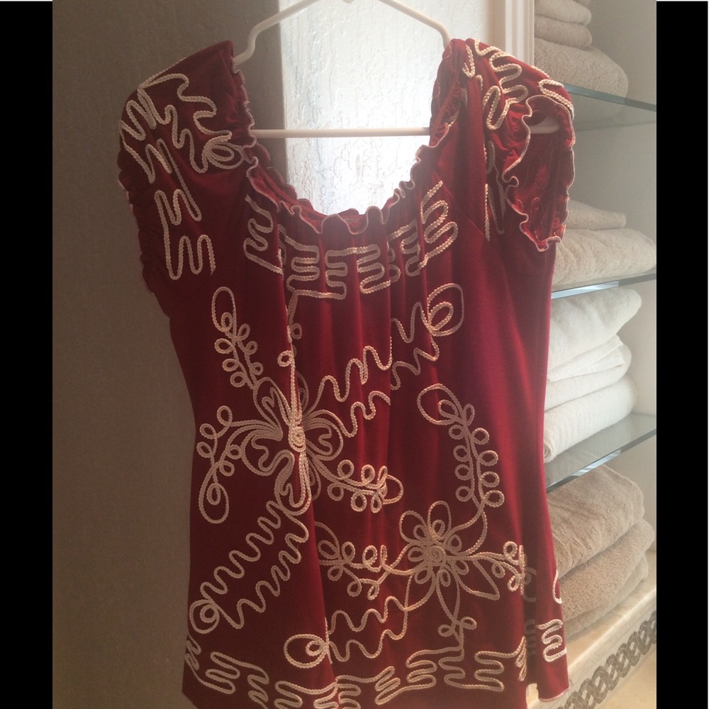 Festive Red shirt