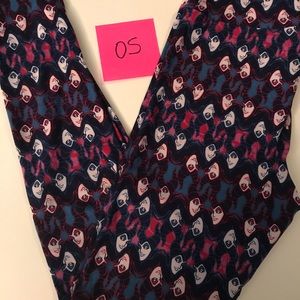 Lularoe Villains Maleficent Leggings OS NWT