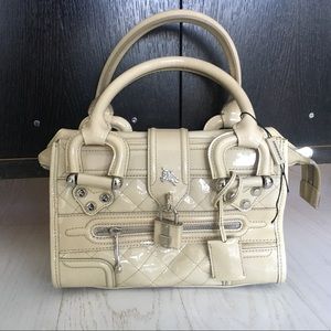 Burberry Mini Manor Bag Nude - Authentic