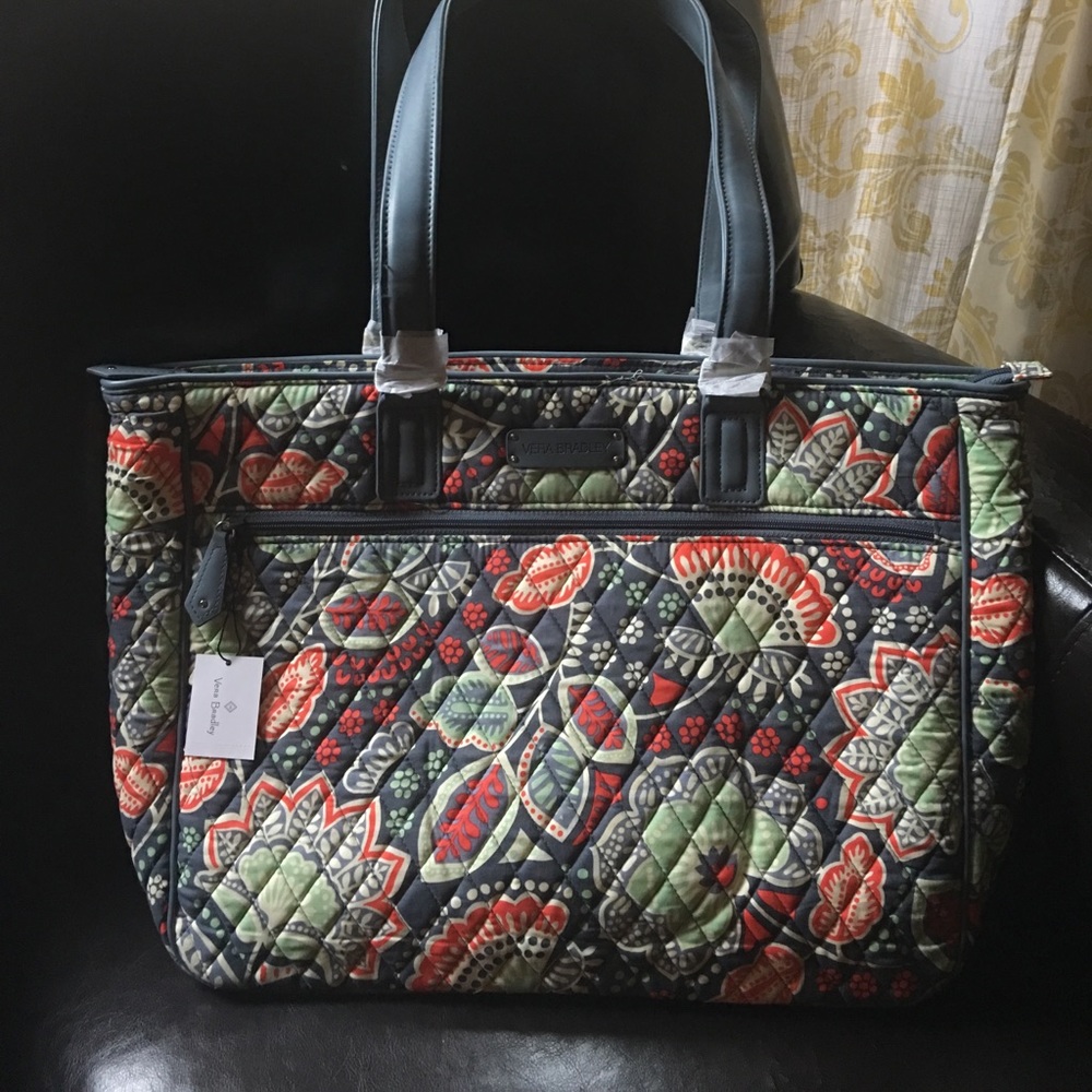 Vera Bradley laptop tote