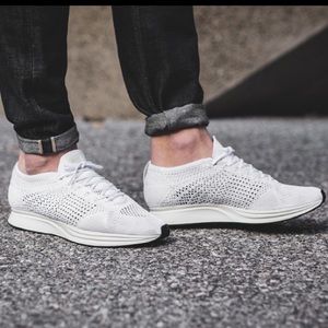Nike Flyknit Racer white/white/Sail/Pure Platinum