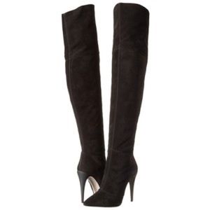 Calvin Klein Collection Ivan Suede Tall Boots