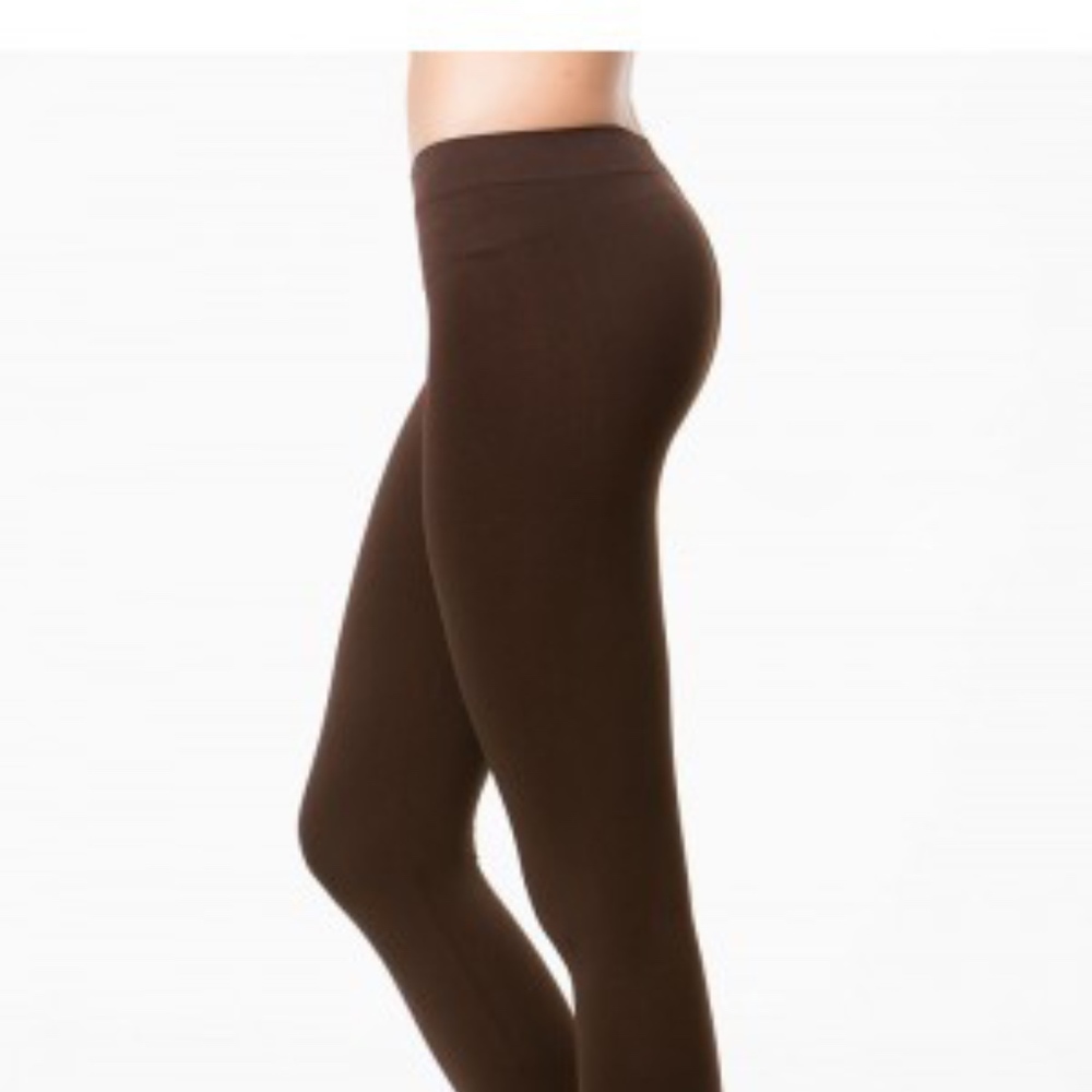 Leggings. HIGH QUALITY. Brown Capri. One size