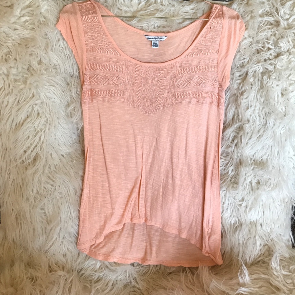 Pastel orange shirt