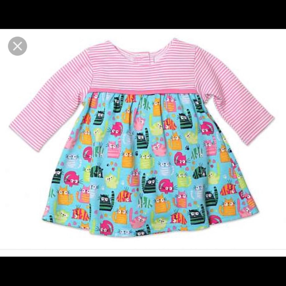Baby girl cat dress