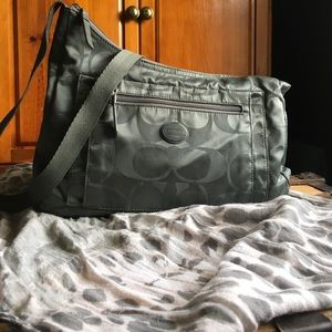 Coach Silver Crossbody - Barely Used