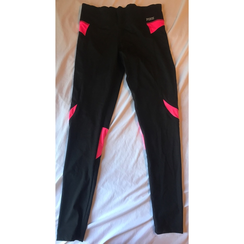 Pink yoga pants