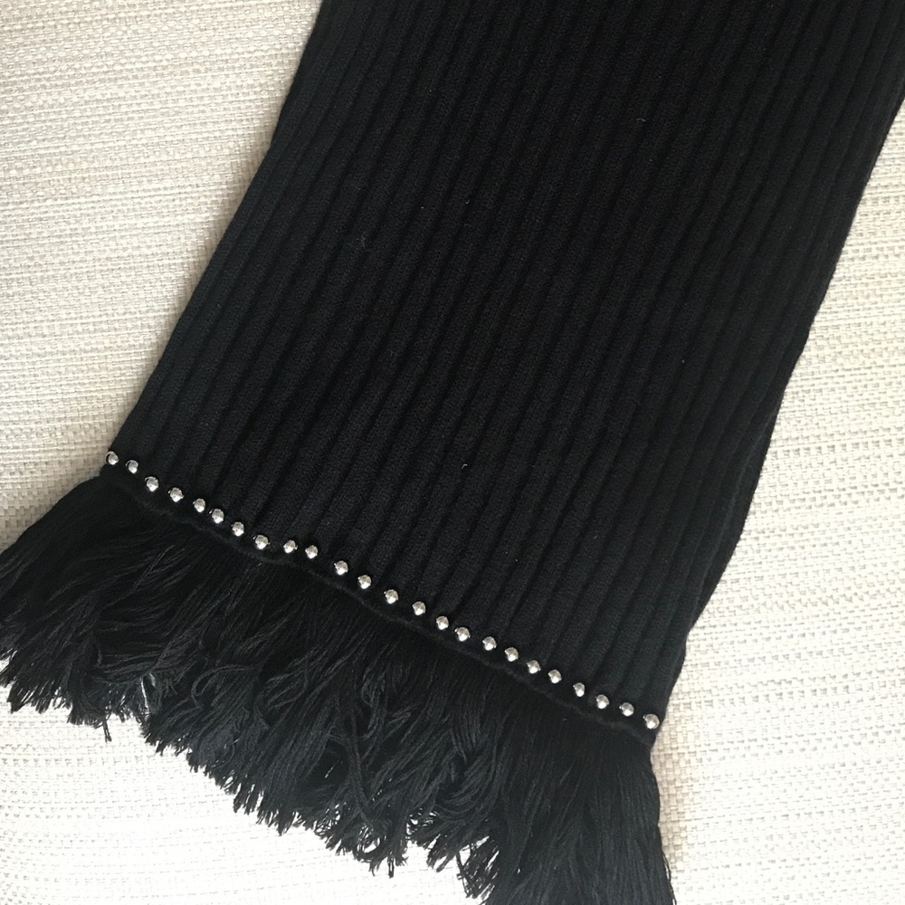 Jonathan Simkhai Cashmere Scarf with Metal Detail