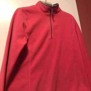 St, Johns Bay pink and gray turtleneck sweater