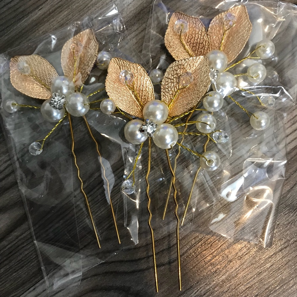 Bridal hair pins