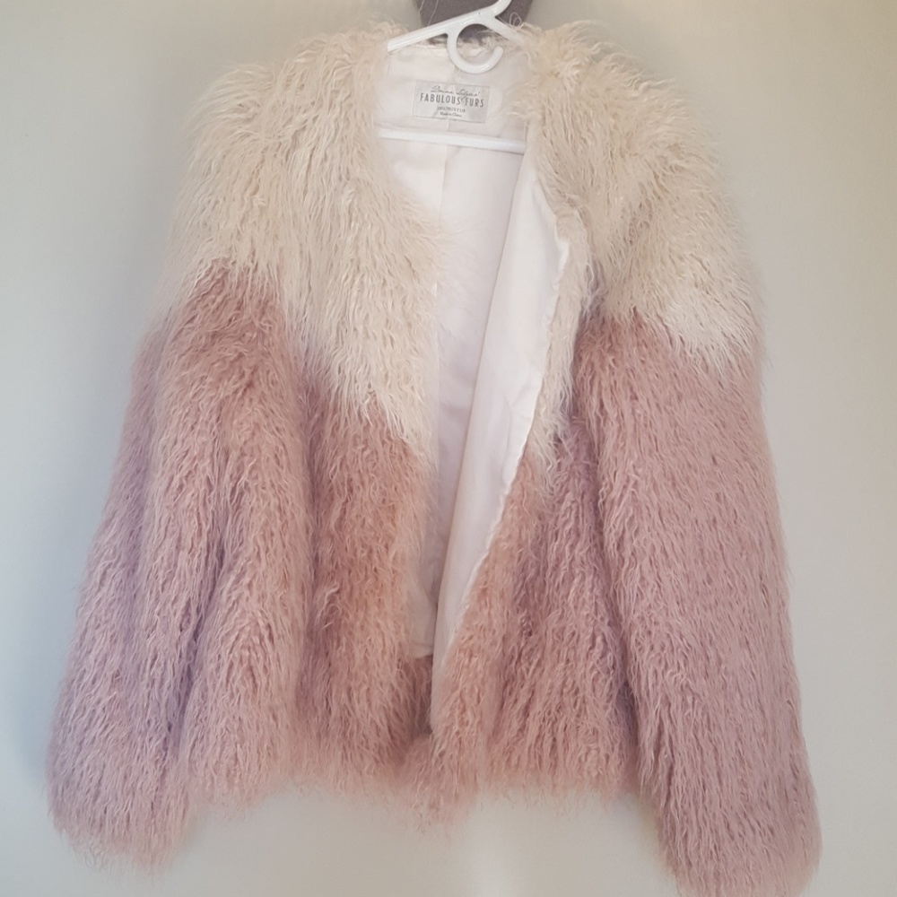 Fabulous Furs Faux Fur Coat