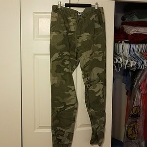 Camo joggers LG Tall