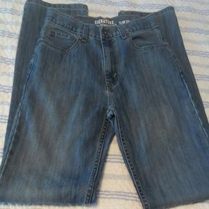 LEVI SLIM STRAIGHT LEG JEANS