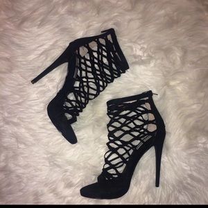 Steve Madden caged heels