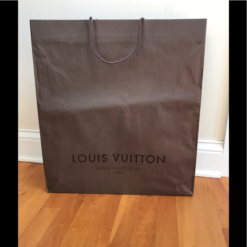 Louis Vuitton Paper Shopping Bag