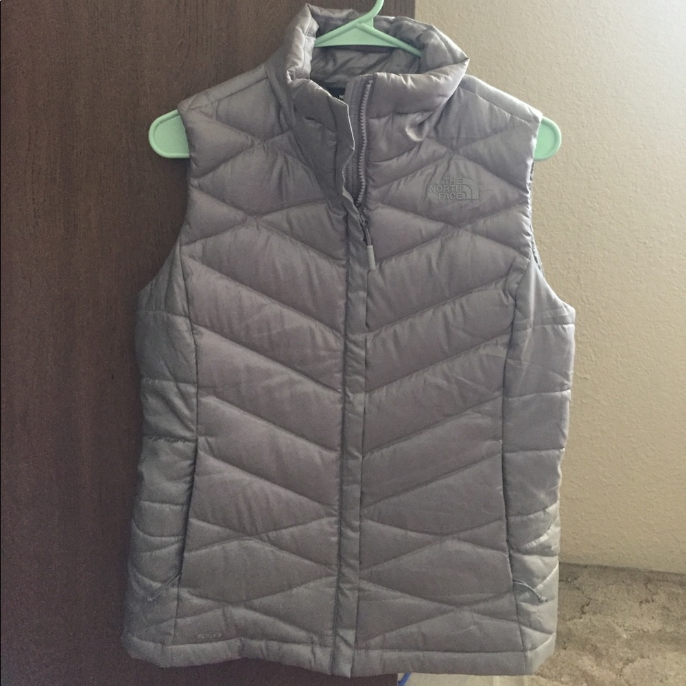 Northface light gray vest Size S