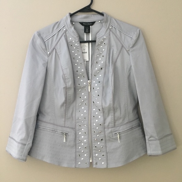 WHBM / Grommet Jacket - Picture 4 of 8