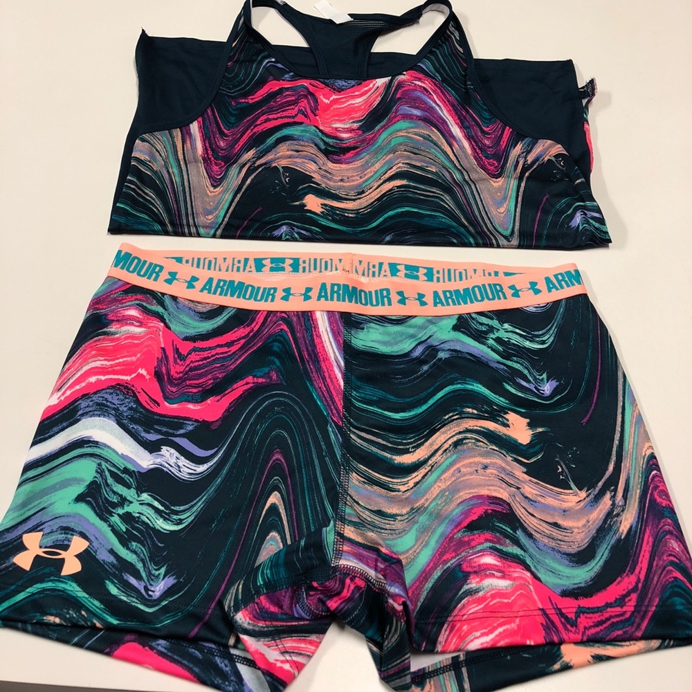 Under Armour workout set