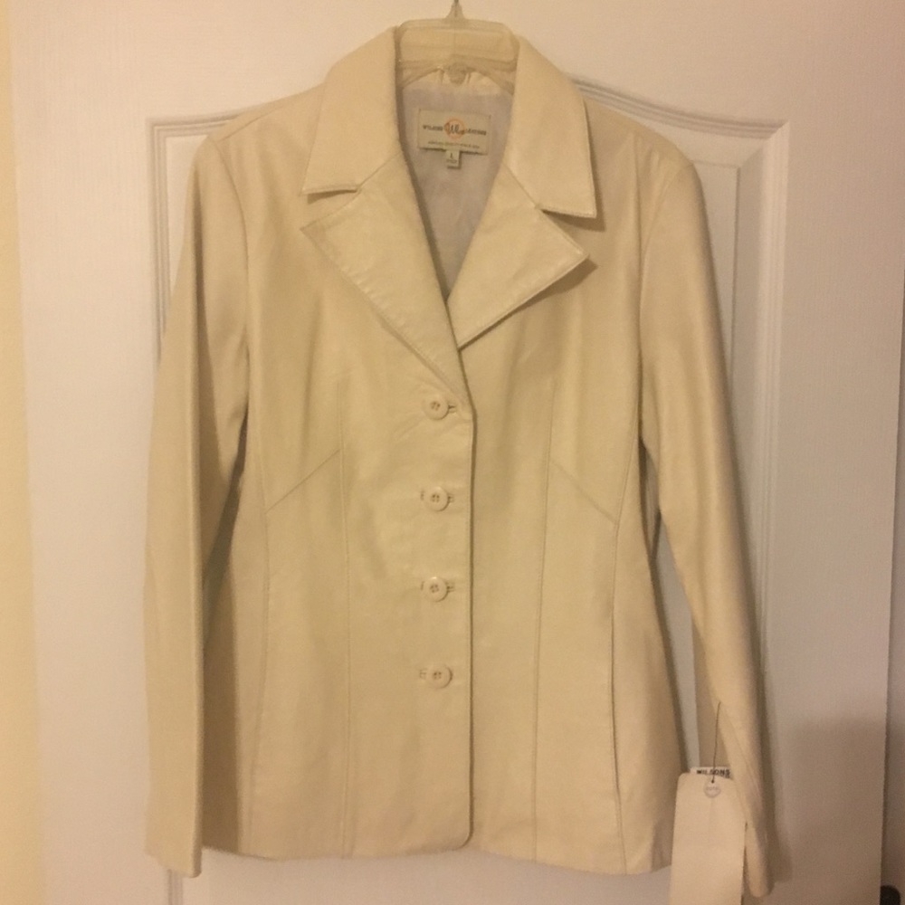 genuine Leather Jacket fitted