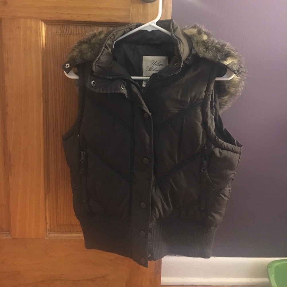 Brown vest