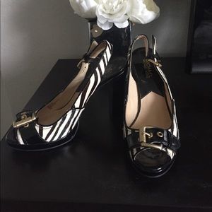 Michael Kors Zebra Print Heels