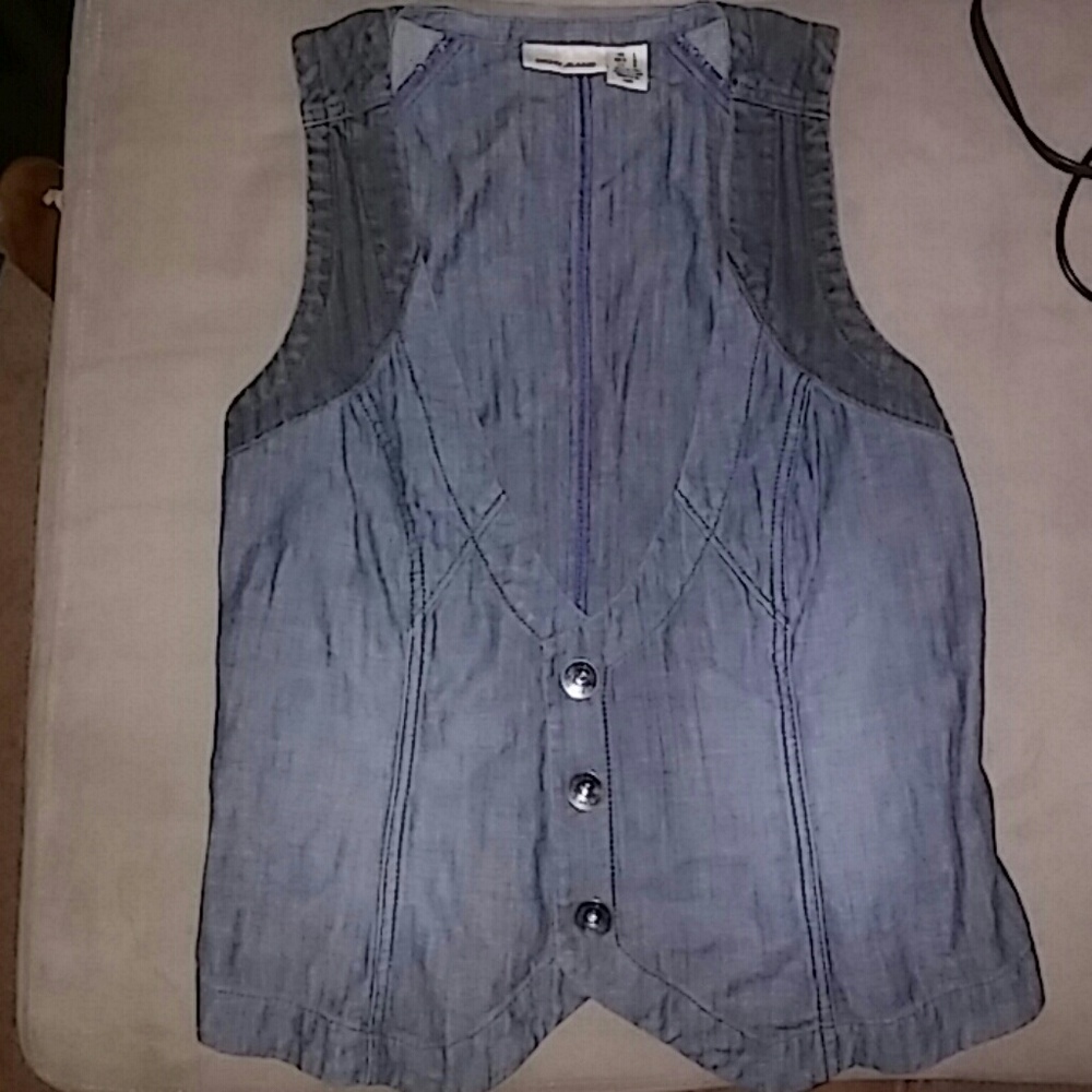 DKNY denim vest