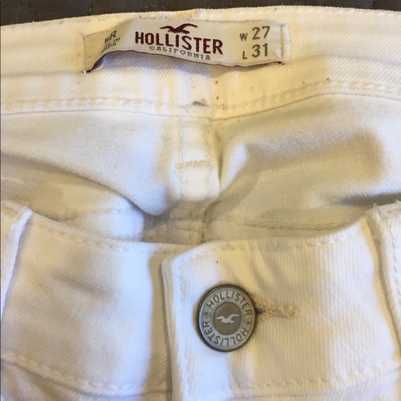 Hollister white skinny jeans! - Picture 2 of 5