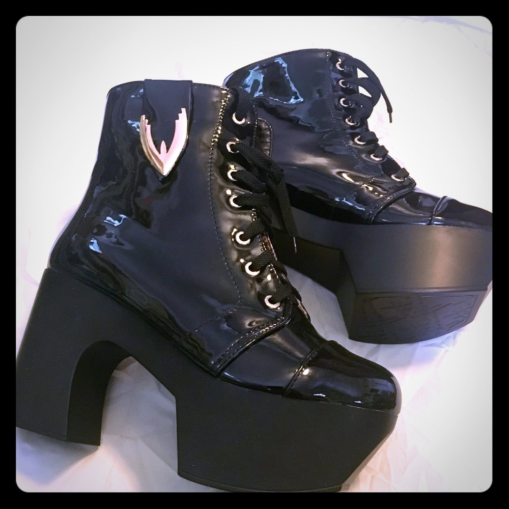 Sexy platform boots, size 37