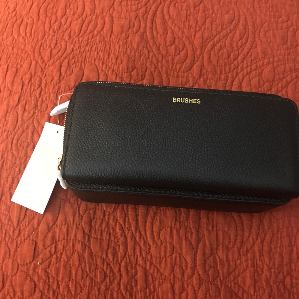 MK Michael Kors black make up bag