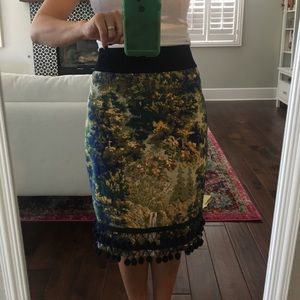 Anthropologie pencil skirt