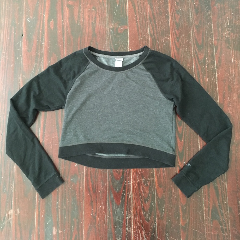 Champion Long Sleeve Crop Top