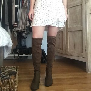 Stuart Weitzman inspired over the knee boots