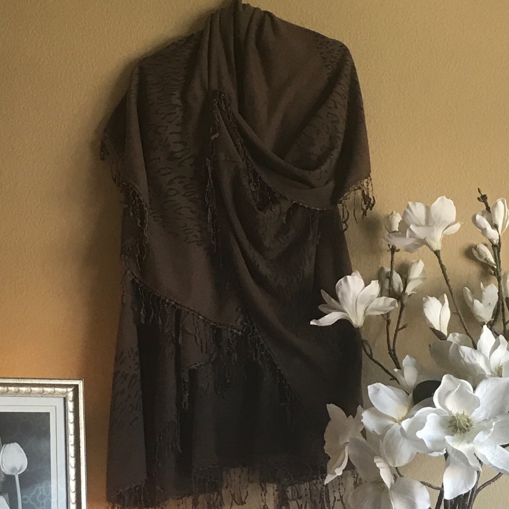 Open Sleeve Pashmina! Wear it as a dress too!