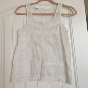 Slight open back top