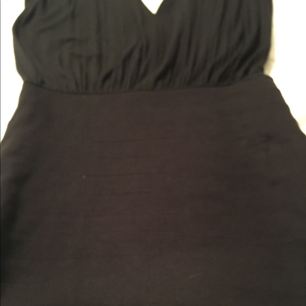 Black cocktail dress