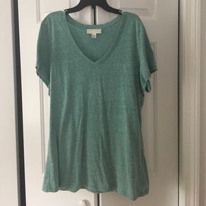 Plus Size Blueish Green T-shirt