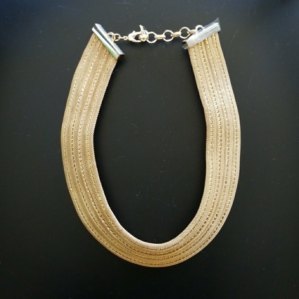 BCBG gold plated necklace