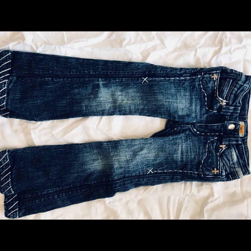 Lil girl’s size 2 Antik Denim jeans - never worn