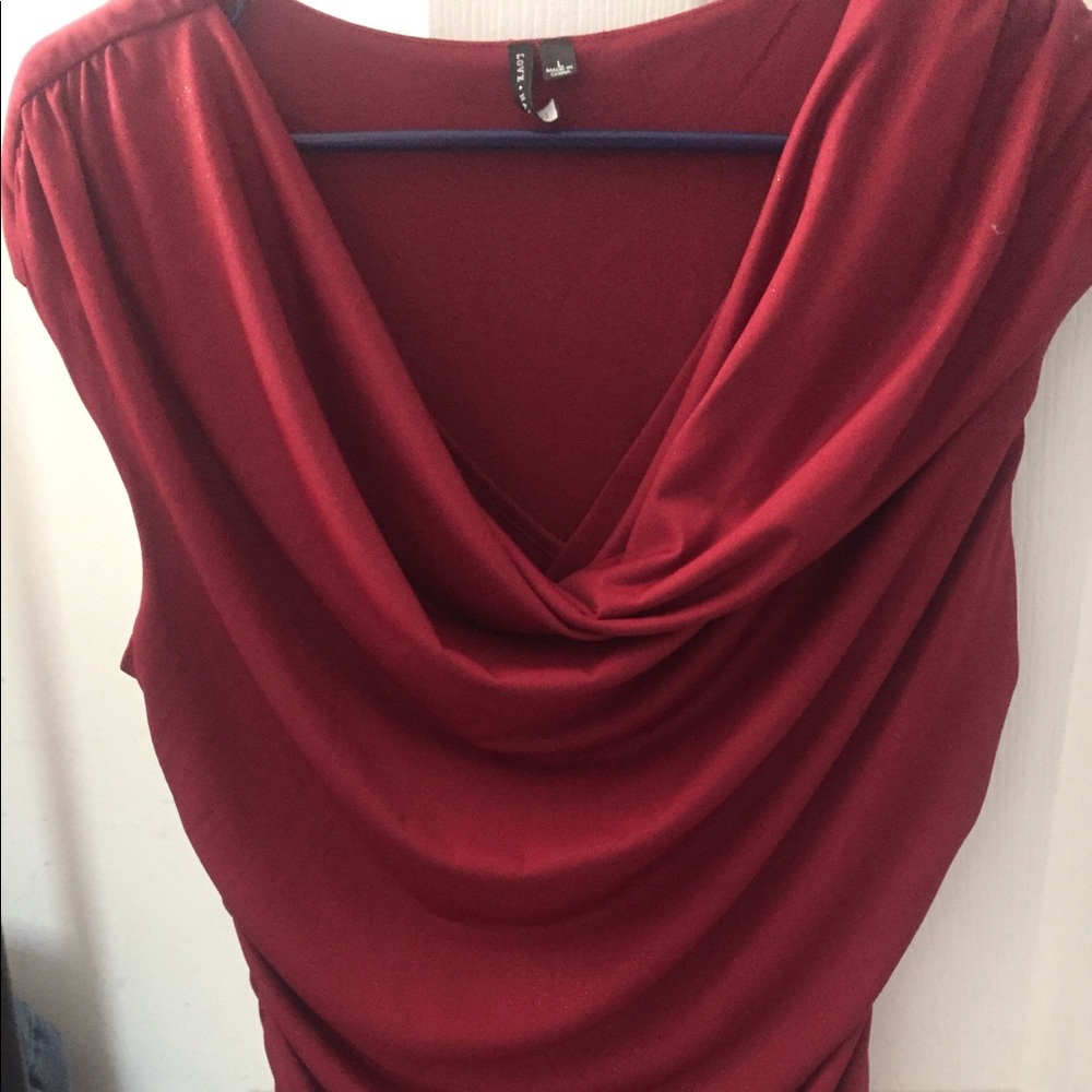 Red hot top from Love and Haight.