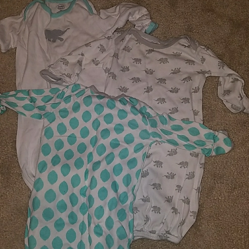 Neutral Sleep Gowns