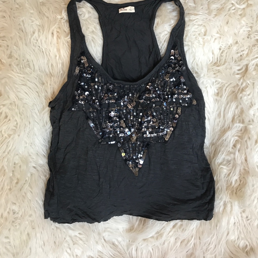 Sparkly tank top