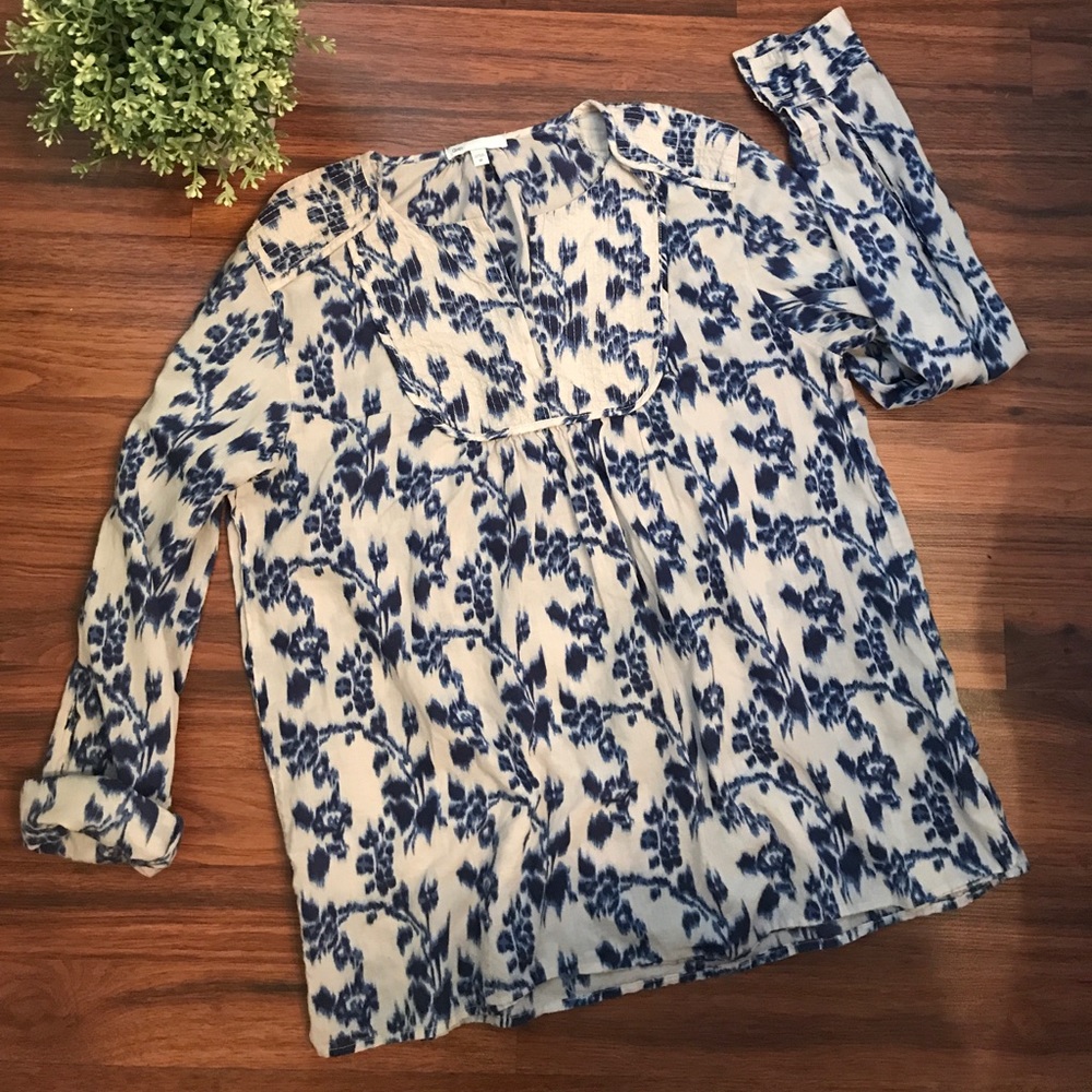 Gap floral blouse