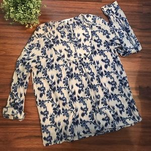 Gap floral blouse