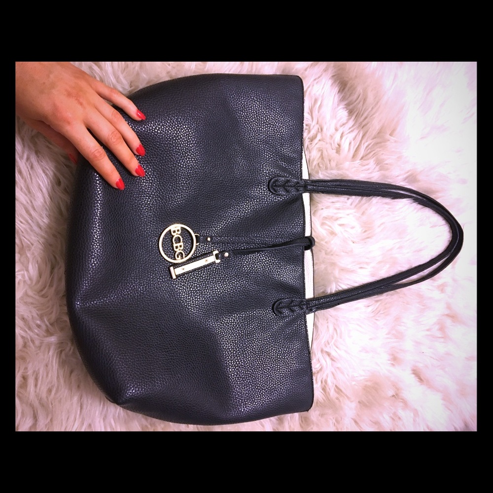 BCBG bag with insert and coverlet