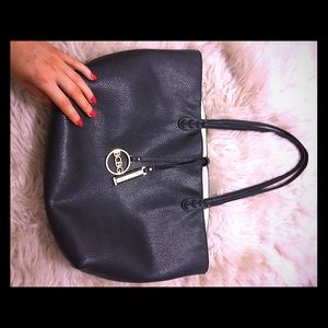 BCBG bag with insert and coverlet
