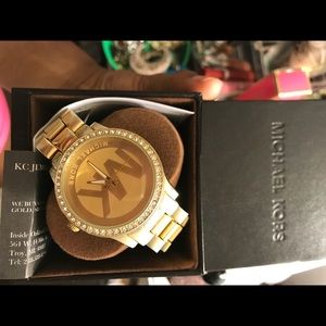 Michael kors watch gold